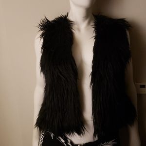 Via Spiga faux fur vest